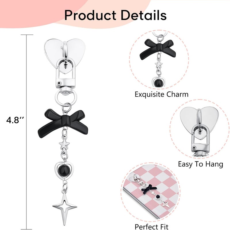 sunla Store Charm Chains for Kindle, Cute E-reader Phone Charm Bracelets Accessories Gift for Reader Booklovers Women for Kindle/Phone/Camera/Bag Decor - Image 2